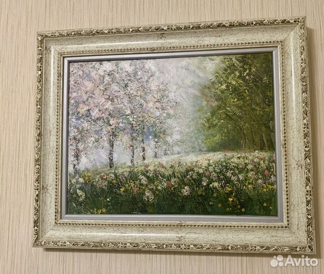 Картина маслом на холсте пейзаж