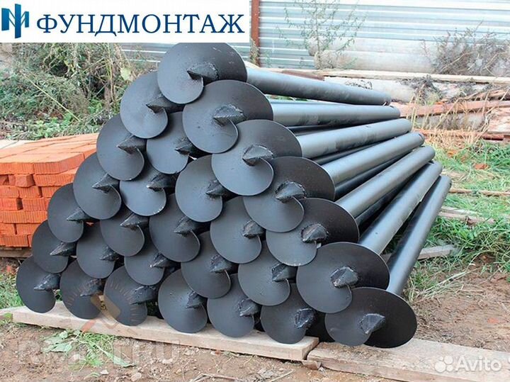 Комплектующие на винтовые сваи из казани