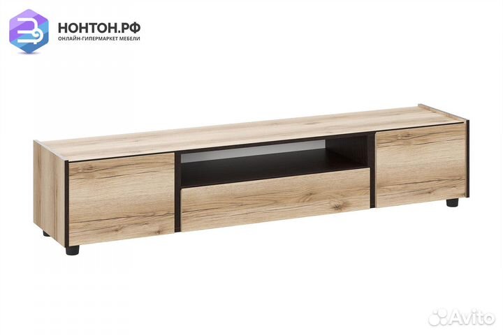 Тв-тумба Прага 1800 дуб делано / дуб венге