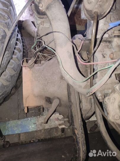 Двигатель Таврия с переходной площадкой на луаз