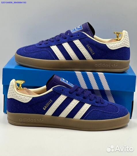 Кроссовки Adidas Gazelle Navy (Арт.98539)