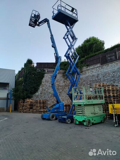 Аренда подъемника ножничного / коленчатого