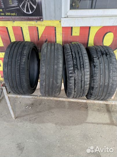 Continental ContiSportContact 225/40 R19 и 255/35 R19