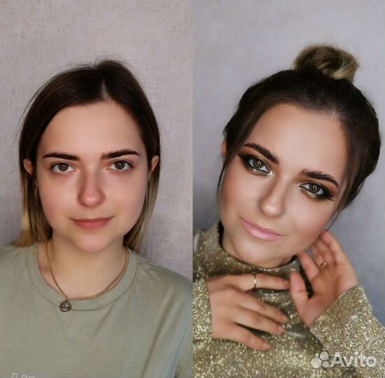 Макияж, Причёски