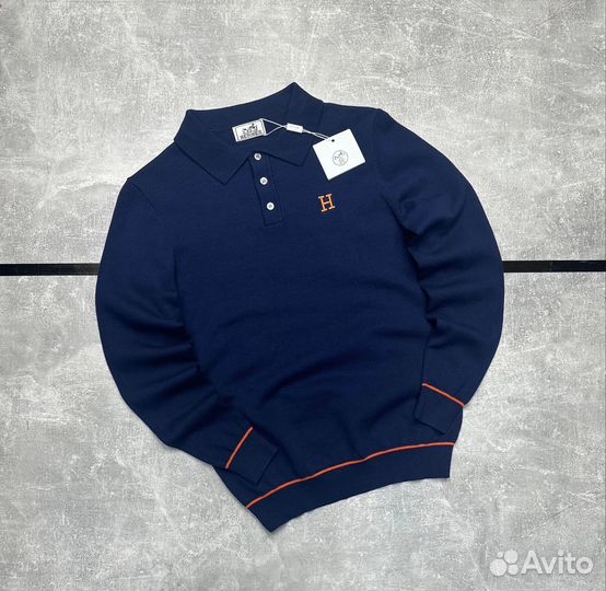 Поло с длинным рукавом Hermes