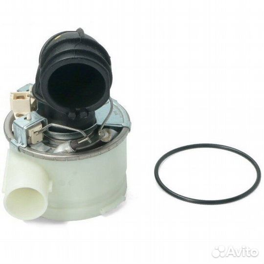 Нагреватель (тэн) проточный в сборе с улиткой для