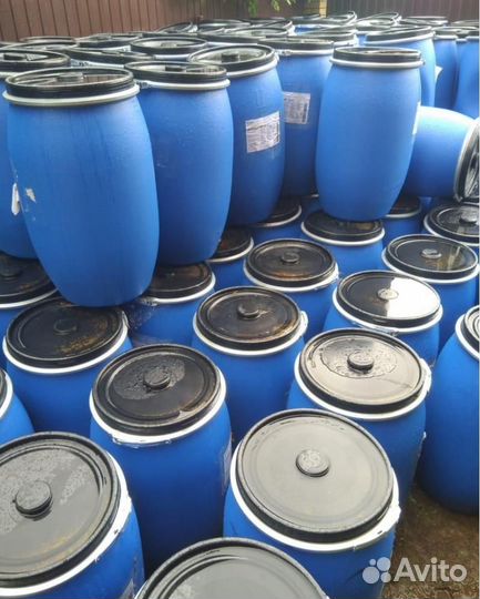 Бочки 120 литров с большой крышкой