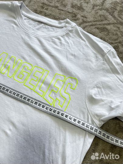 Футболка белая los angeles женская 44р