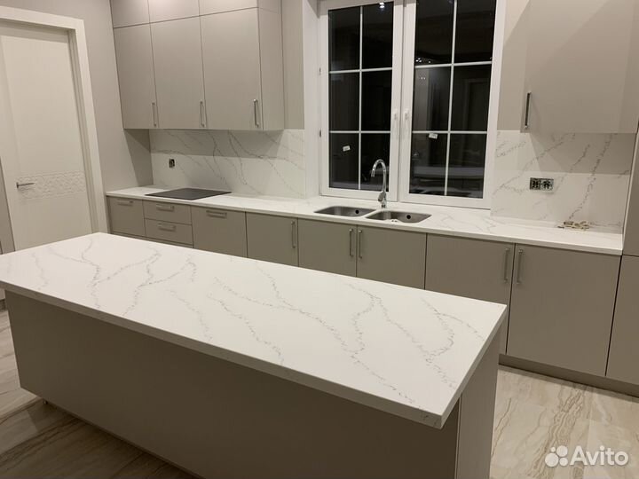 Столешница из искусственного камня, акрил 1 v-6764