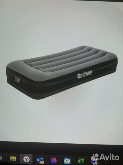 Надувная кровать Bestway с встроенным насосом