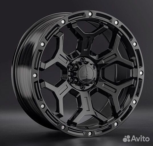 LS wheels FlowForming RC68 : 9x20 6*139,7 Et:20 Dia:106,1 bk