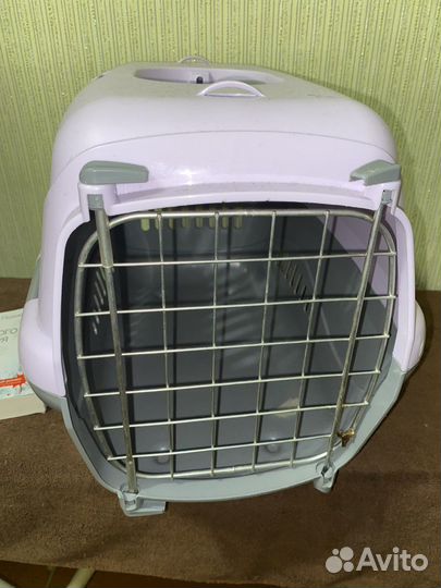 Переноска для животных пластиковая
