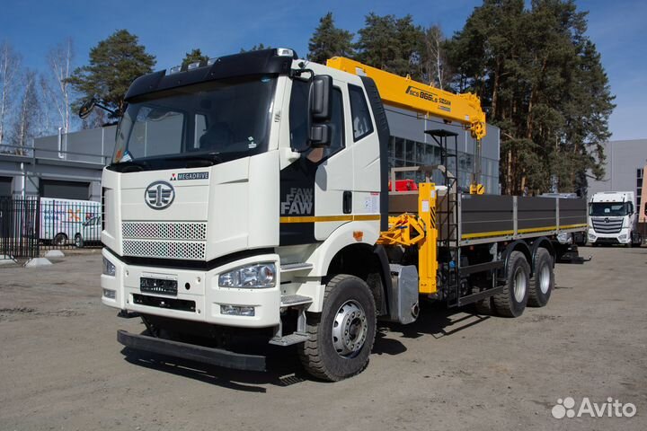 FAW J6 3250 с КМУ, 2023