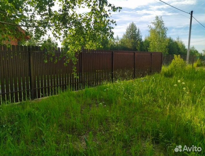 Забор из евроштакетника цена качественно