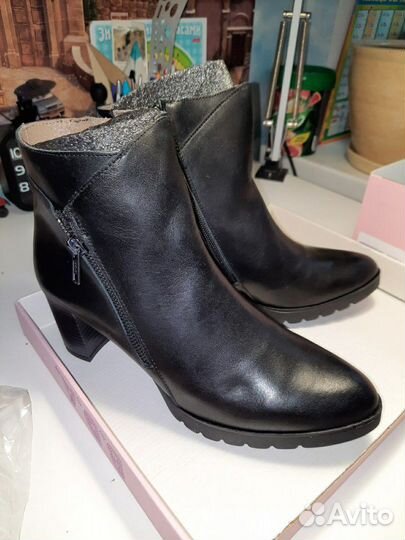Новые ботинки женские 39р. из натуральной кожи