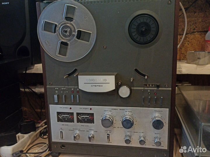 Катушечный магнитофон союз 110
