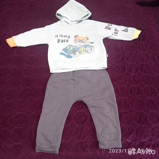 Детские вещи пакетом на мальчика 80-86