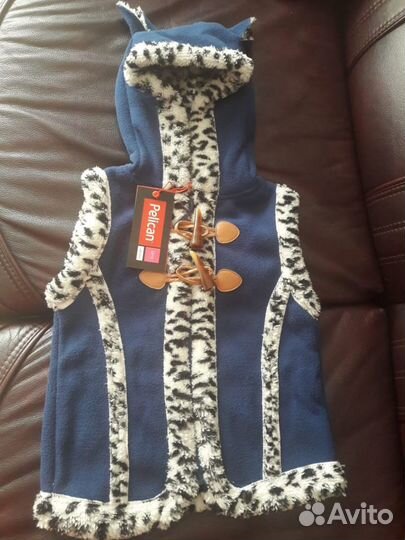 Жилетки р. 98, 104 фирмы Пеликан