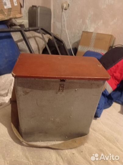 Зимний рыболовный ящик бу