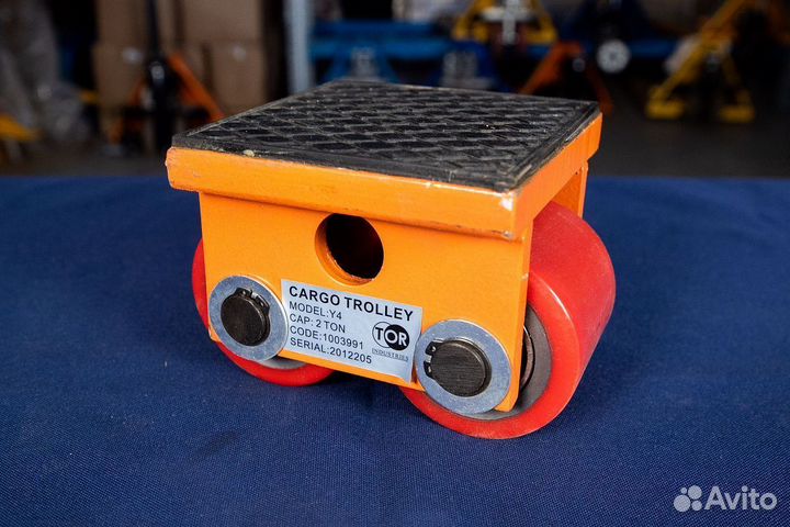 Такелажная тележка подкатная 4 т