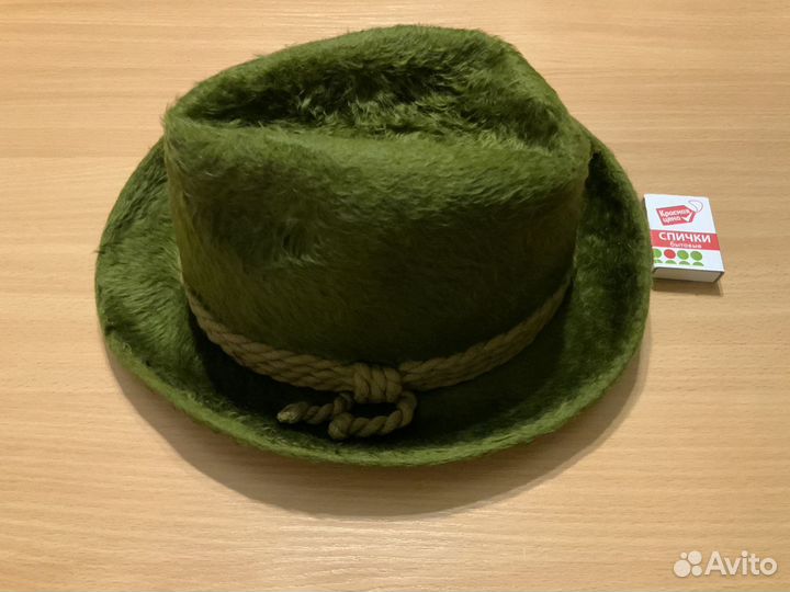 Шляпа винтажная Tonak size 56 70-e