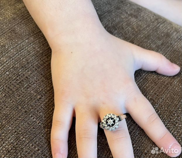 Кольцо серебро Кубачи