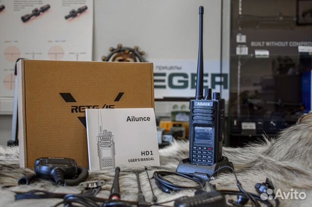 Ailunce HD1 retevis цифровая рация с комплектом