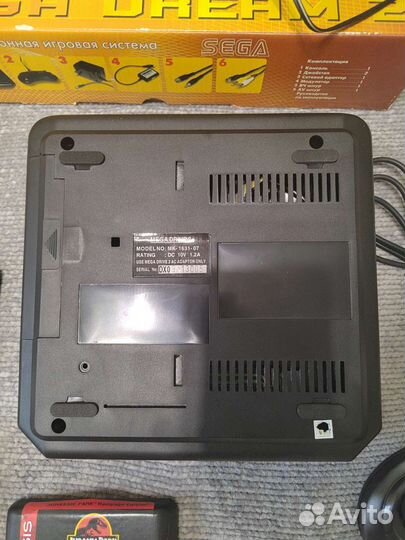 Sega Mega drive 2 + игры