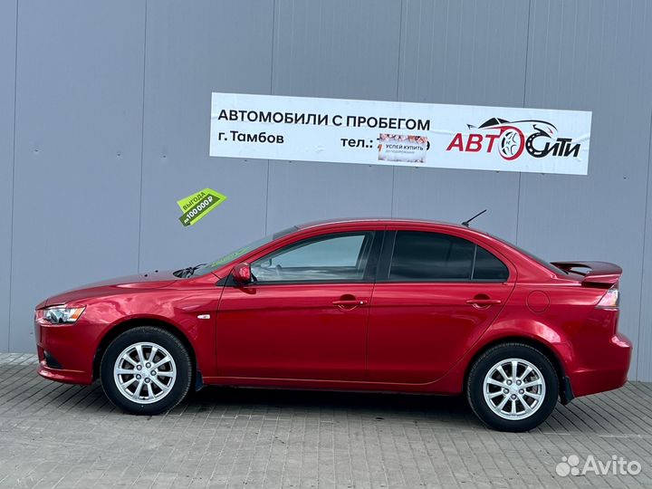 Mitsubishi Lancer 1.6 МТ, 2012, 99 700 км
