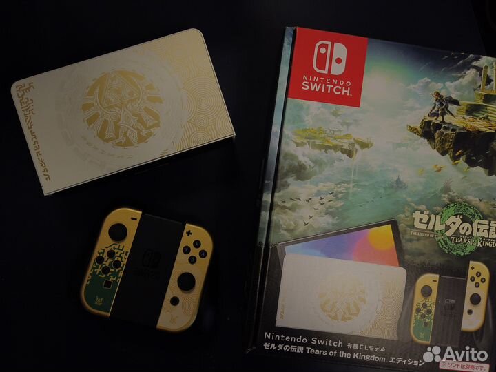 Nintendo switch oled zelda edition прошитая