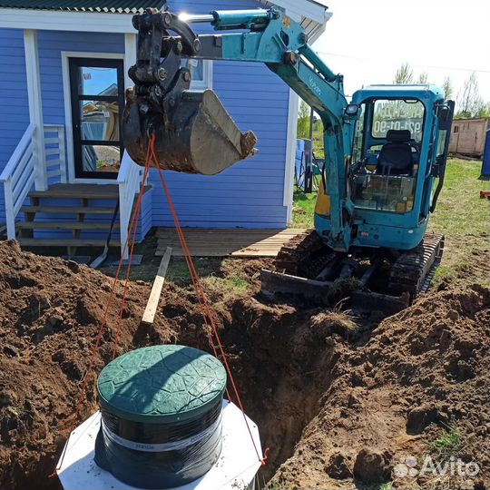 Установка септика под ключ