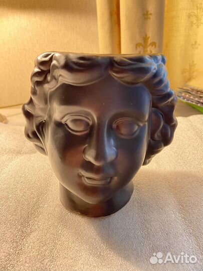 Кашпо Голова Мальчик Юноша керамика Китай