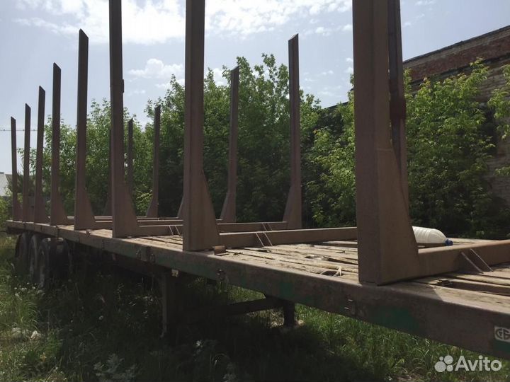 Прицеп лесовоз (сортиментовоз) Тонар 8980-0000010, 2007