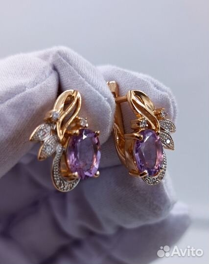 Золотые Серьги 585 пробы. Рассрочка