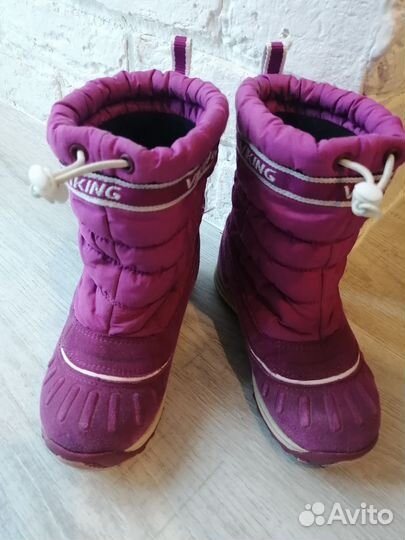 Утепленные детские сапоги Viking