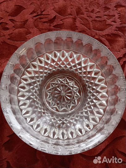 Ваза хрустальная СССР