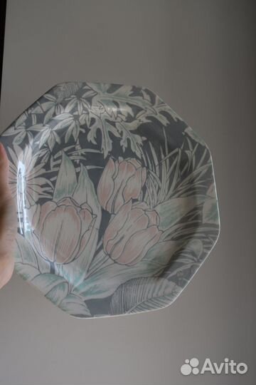 Тарелка винтаж Италия керамика