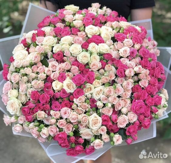 15, 21, 51, 101 Кустовая Роза. Доставка