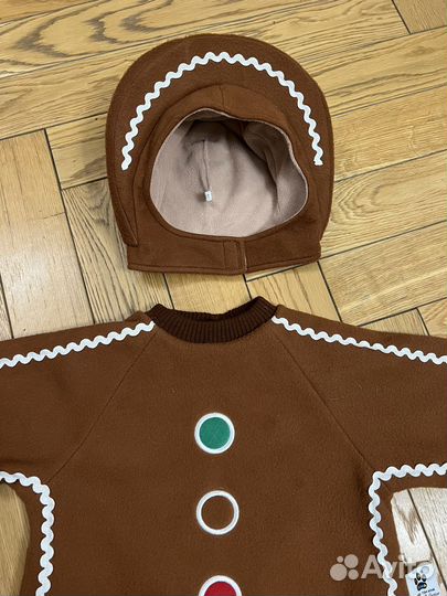 Маскарадный костюм имбирной печеньки