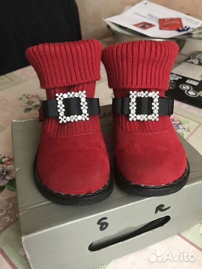 Ботинки сапоги девочке весна/осень 21 размер