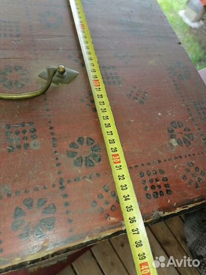 Сундук деревянный старинный