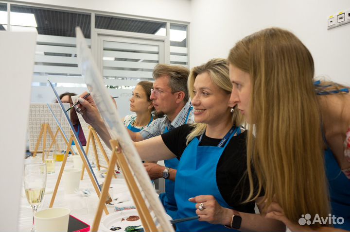 Мастер-классы по живописи, арт-вечеринки