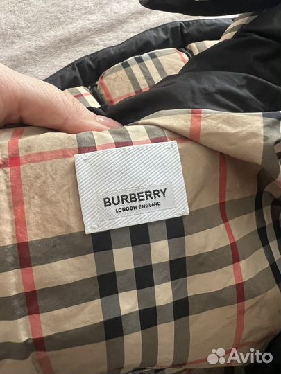 Куртка пуховик burberry оригинал