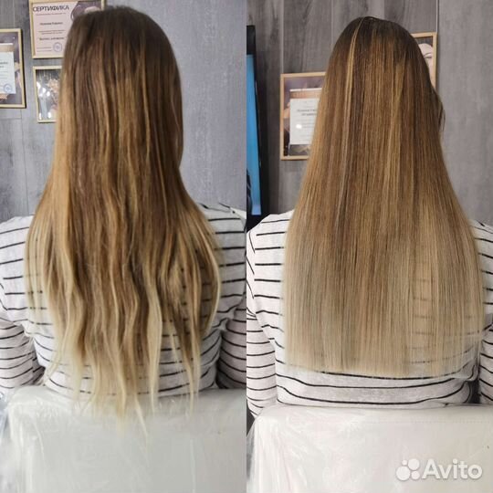 Кератин, ботокс, полировка