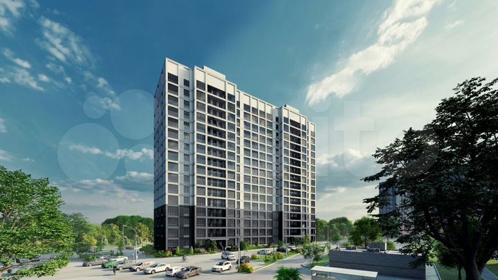 2-к. квартира, 89,9 м², 1/16 эт.