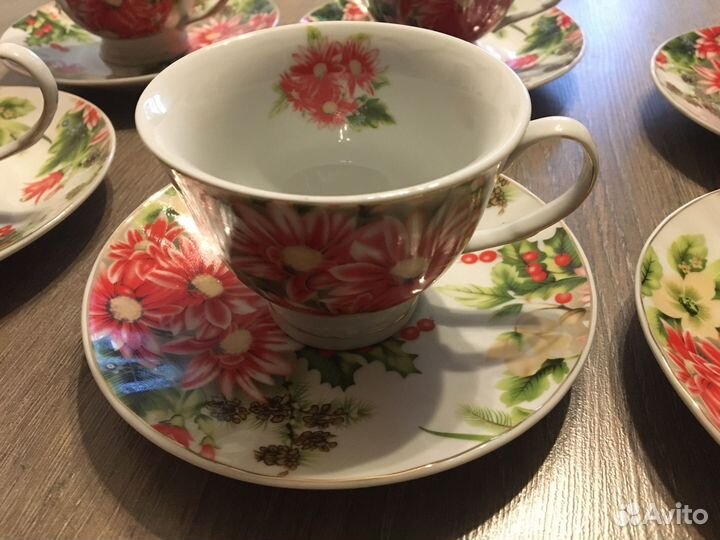 Чайный сервиз фарфор япония