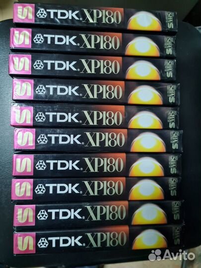 Видеокассета S-VHS TDK XP -180