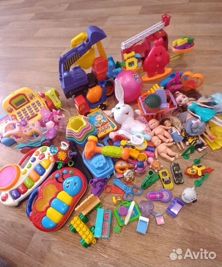 Детские игрушки пакетом для девочки