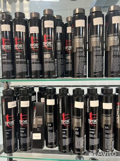 Краска Goldwell Topchic и тонировка Colorance