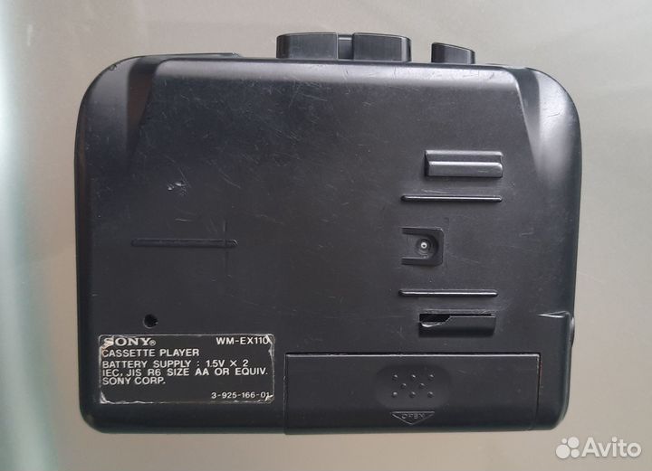 Кассетный плеер sony walkman wm ex110